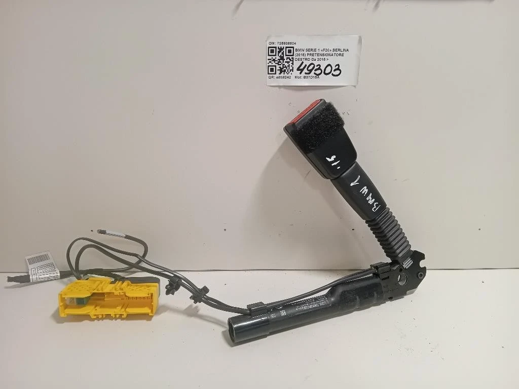 Pretensionatore Destro 725938804 Bmw Serie 1 F20 Berlina 2015