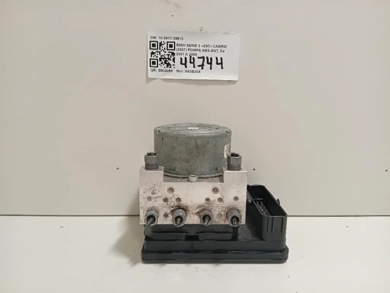 Pompa ABS ANT 100917-39513 Bmw Serie 3 E93 Cabrio 2007