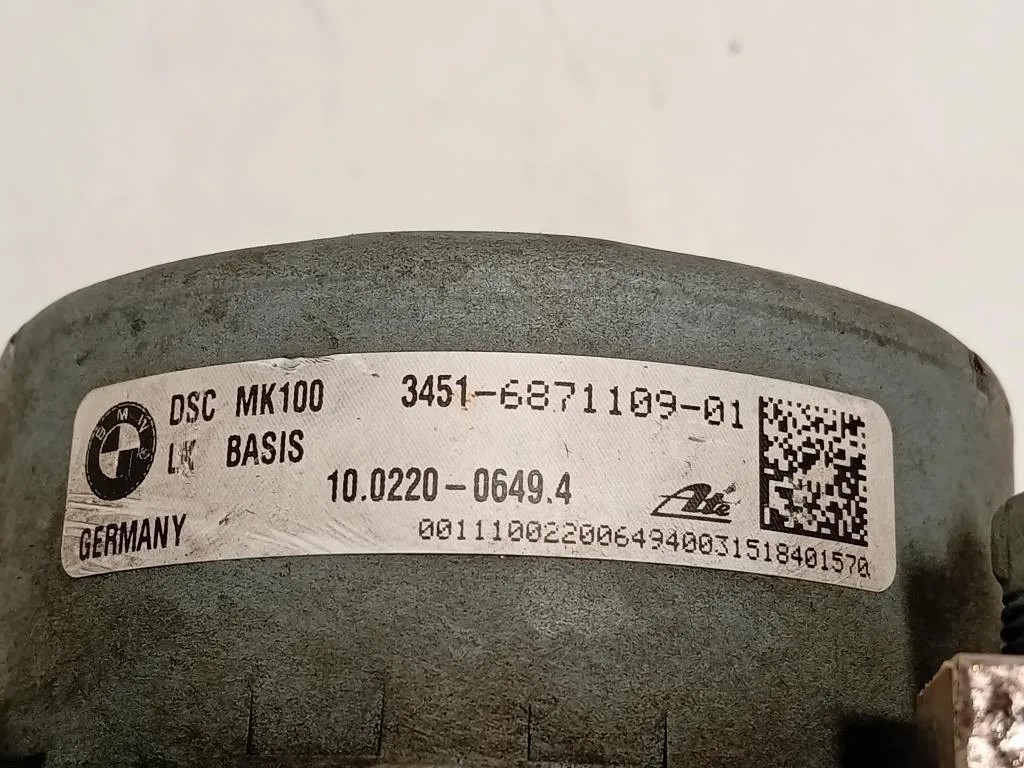 Pompa ABS ANT 10022006494 Bmw Serie 3 F30 Berlina 2012