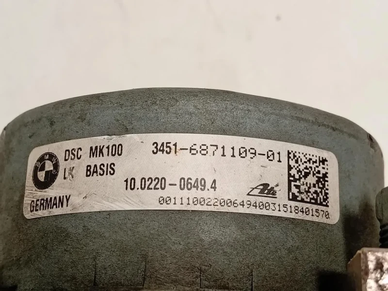 Pompa ABS ANT 10022006494 Bmw Serie 3 F30 Berlina 2012