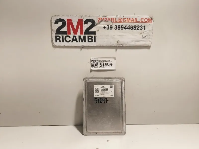 Centralina Iniezione 12680881 Opel Astra K 2016