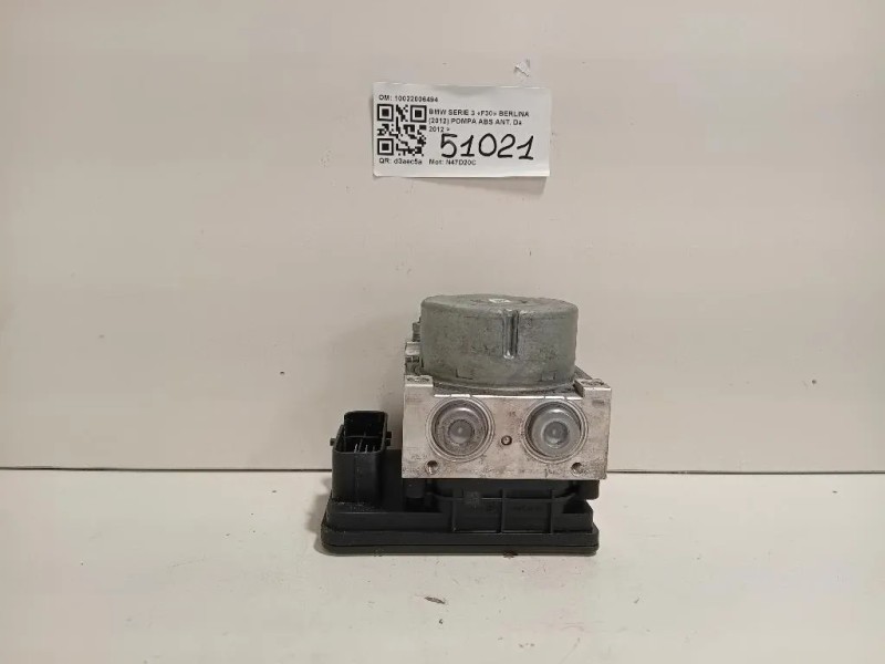 Pompa ABS ANT 10022006494 Bmw Serie 3 F30 Berlina 2012