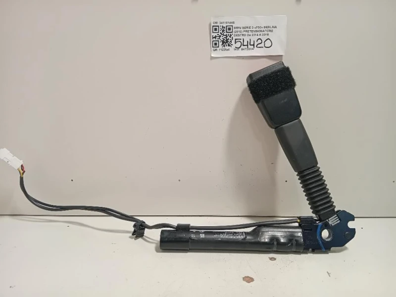 Pretensionatore Destro 34110144E Bmw Serie 3 F30 Berlina 2012