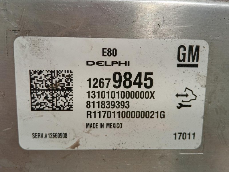 Centralina Iniezione 12679845 Opel Astra K 2016