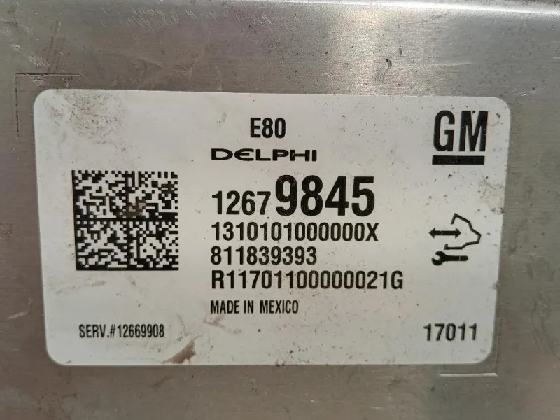 Centralina Iniezione 12679845 Opel Astra K 2016