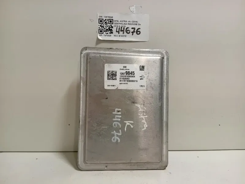 Centralina Iniezione 12679845 Opel Astra K 2016