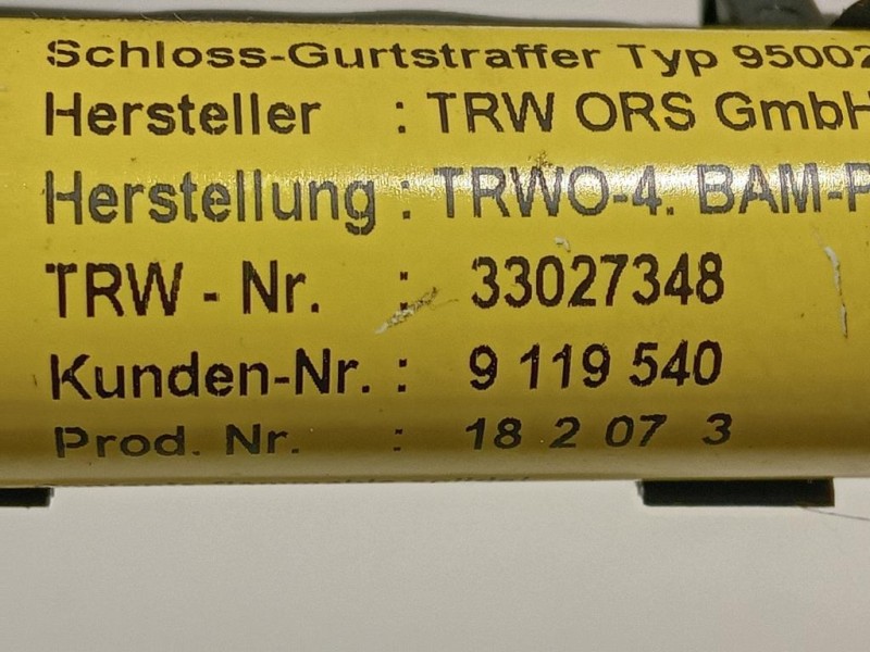 Pretensionatore Destro 33028130 Bmw X3 E83 2004