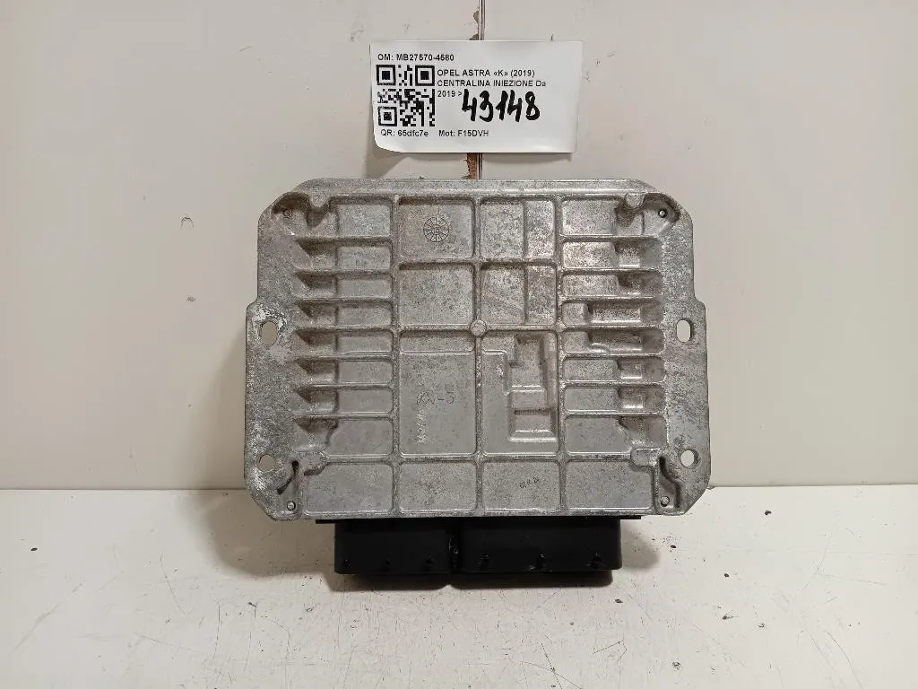 Centralina Iniezione MB27570-4580 Opel Astra K 2019