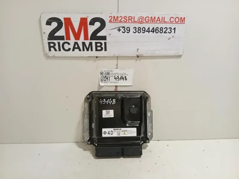 Centralina Iniezione MB27570-4580 Opel Astra K 2019