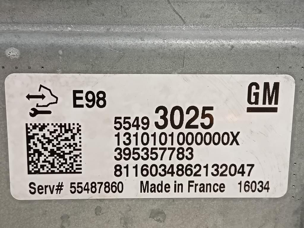 Centralina Iniezione 55493025 Opel Astra K 2019