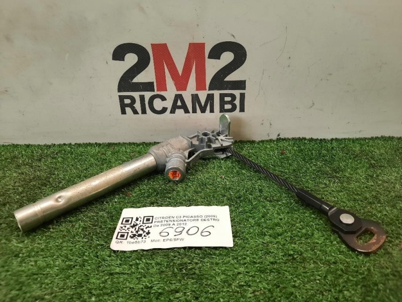 Pretensionatore Destro Citroen C3 Picasso 2009