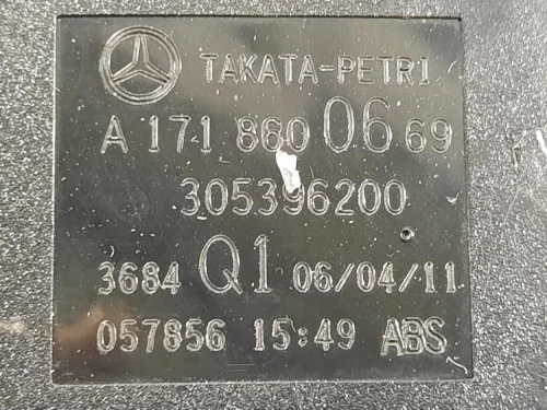 Pretensionatore Destro A1718600669 Mercedes Classe SLK R171 2004