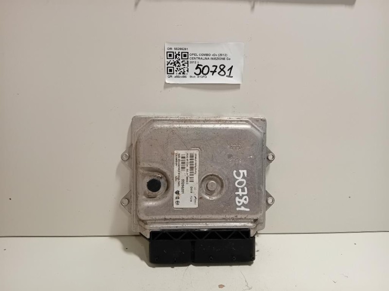 Centralina Iniezione 55266281 Opel Combo D 2012