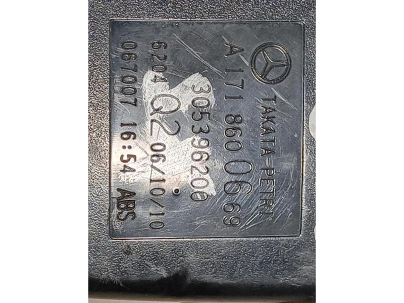 Pretensionatore Destro A1718600669 Mercedes Classe SLK R171 2004