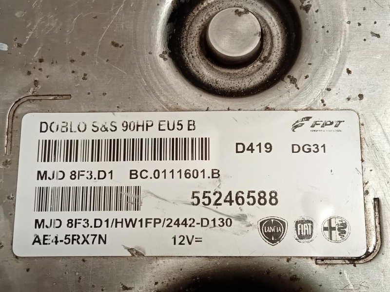 Centralina Iniezione 55246588 Opel Combo D TOUR 2012