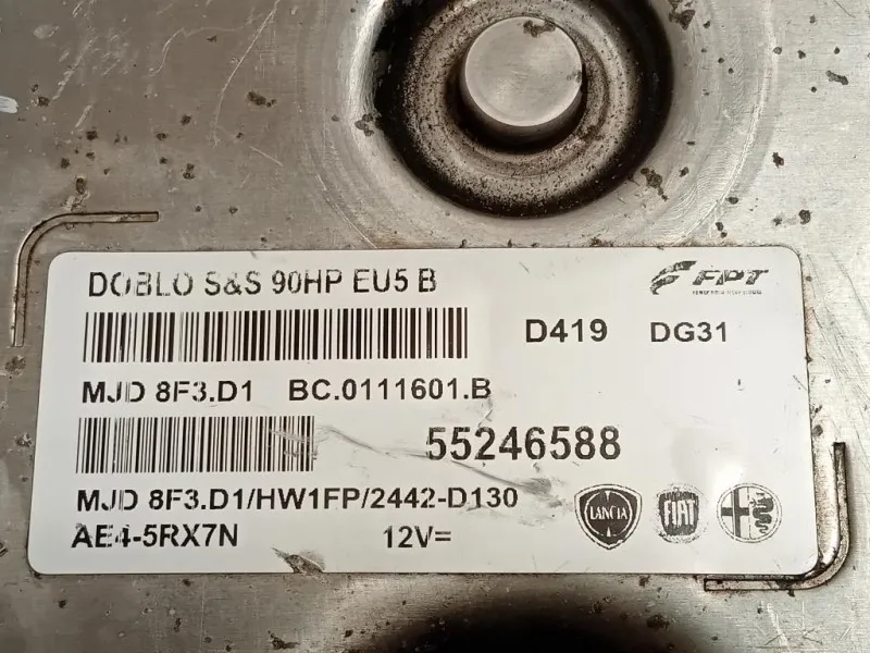 Centralina Iniezione 55246588 Opel Combo D TOUR 2012