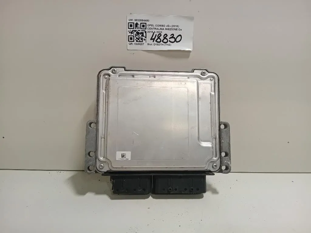 Centralina Iniezione 9832694480 Opel Combo E 2018