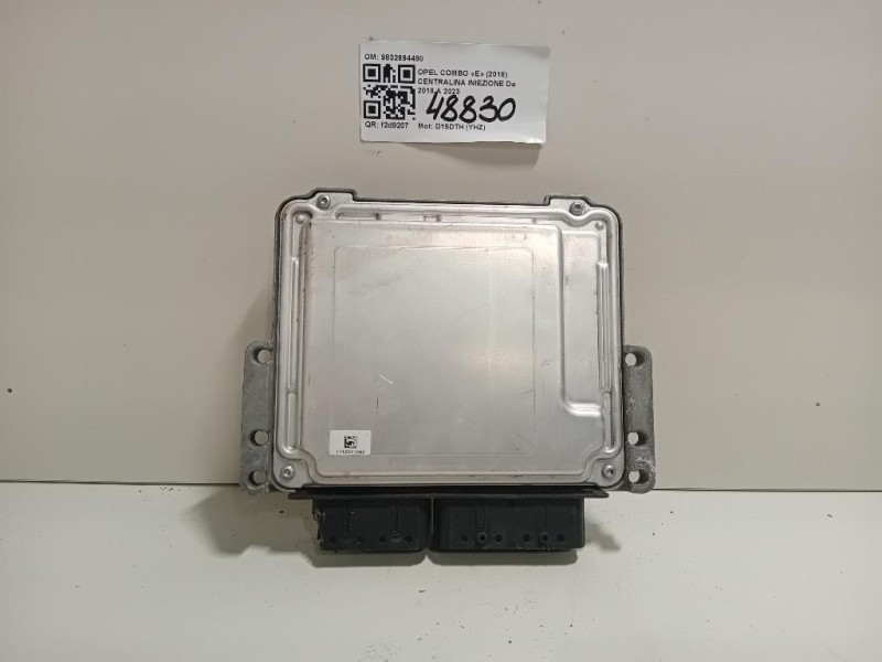 Centralina Iniezione 9832694480 Opel Combo E 2018