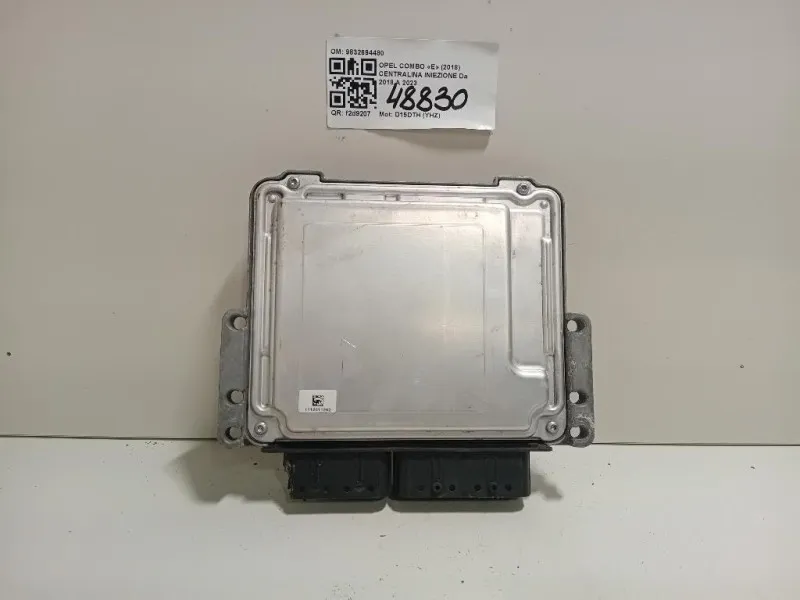 Centralina Iniezione 9832694480 Opel Combo E 2018