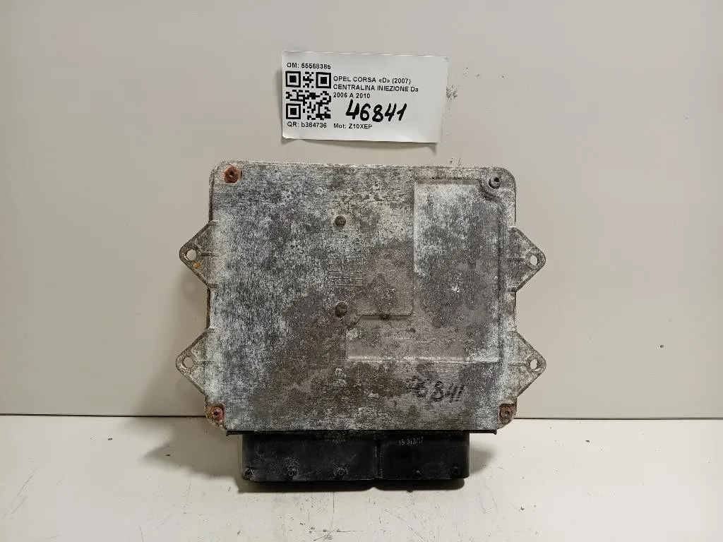 Centralina Iniezione 55568385 Opel Corsa D 2007