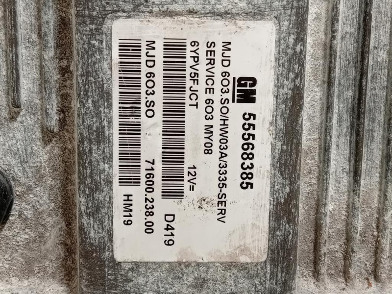 Centralina Iniezione 55568385 Opel Corsa D 2007