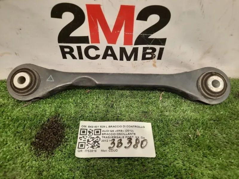 Braccio Oscillante Trasversale POST SX 8K0 501 529 L BRACCIO DI CONTROLLO POST SX Audi Q5 8RB 2012