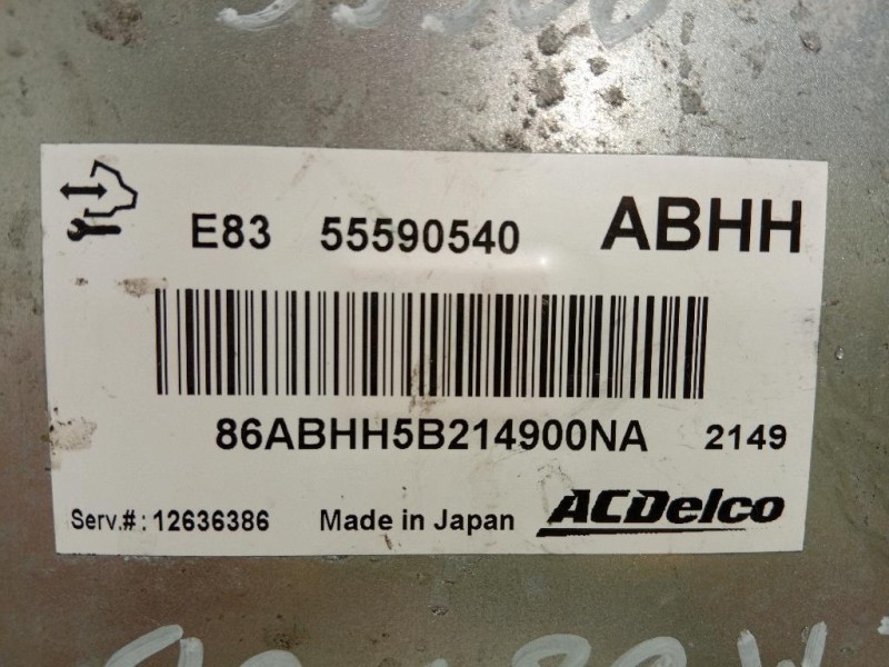 Centralina Iniezione 55590540 Opel Corsa D 2010