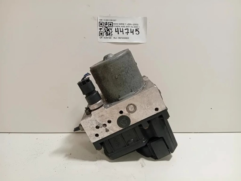 Pompa ABS ANT 0 265 225 007 Bmw Serie 7 E66 2003