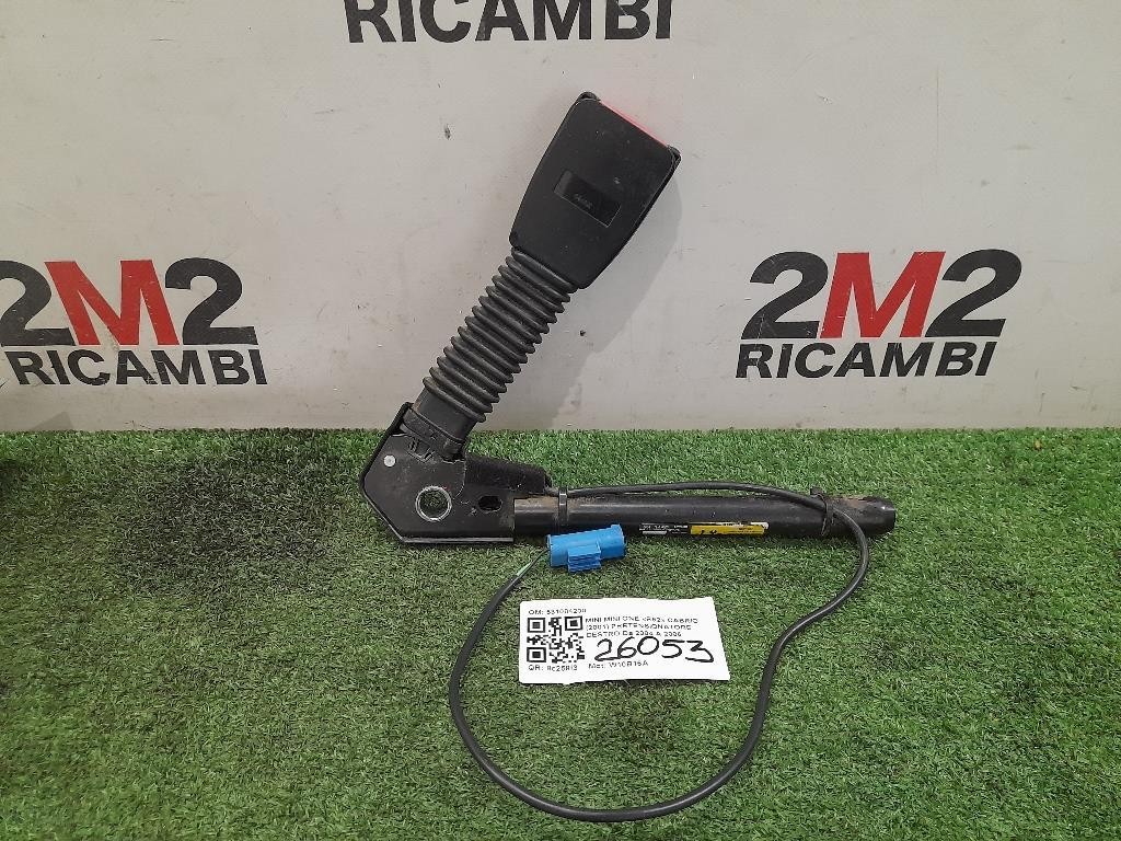 Pretensionatore Destro 531084200 Mini MINI ONE R52 Cabrio 2001