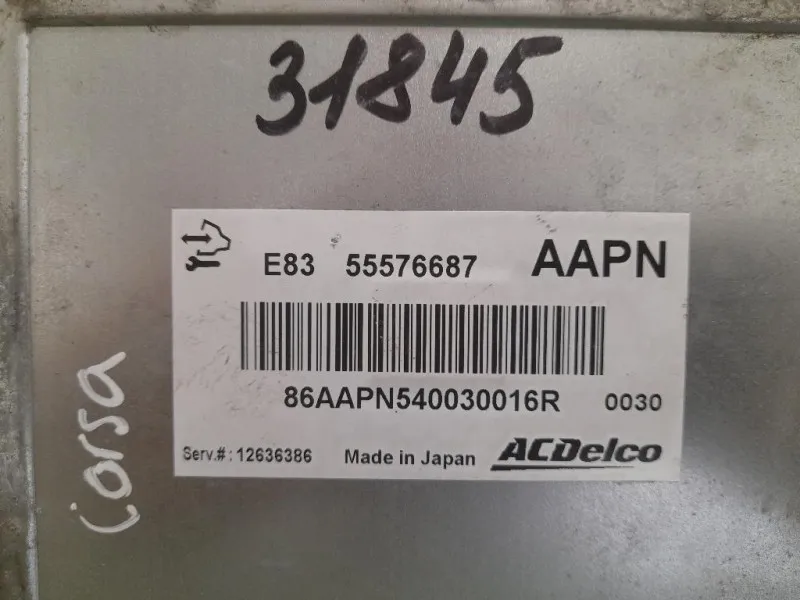 Centralina Iniezione 55576687 Opel Corsa D 2010