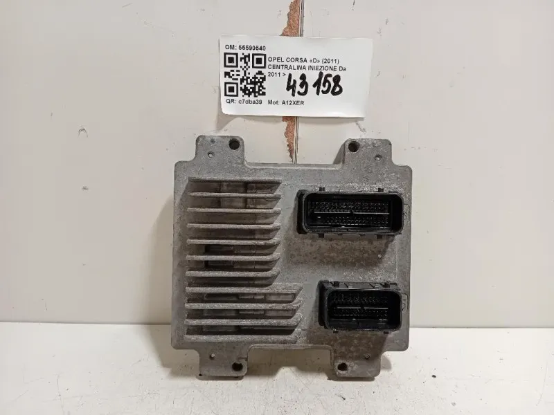 Centralina Iniezione 55590540 Opel Corsa D 2011