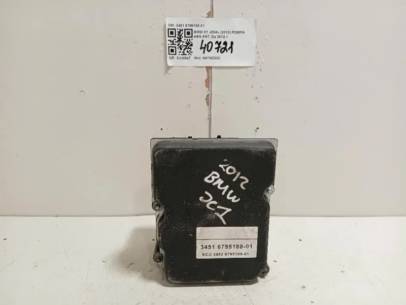 Pompa ABS ANT 3451 6795188-01 Bmw X1 E84 2010