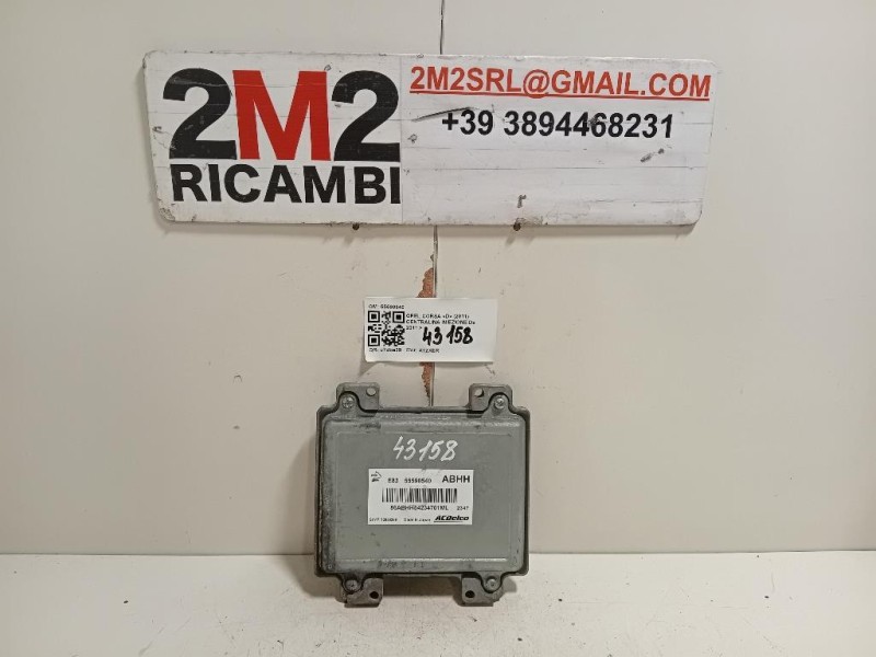Centralina Iniezione 55590540 Opel Corsa D 2011