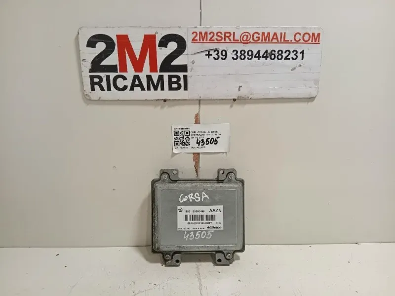 Centralina Iniezione 55580499 Opel Corsa D 2011