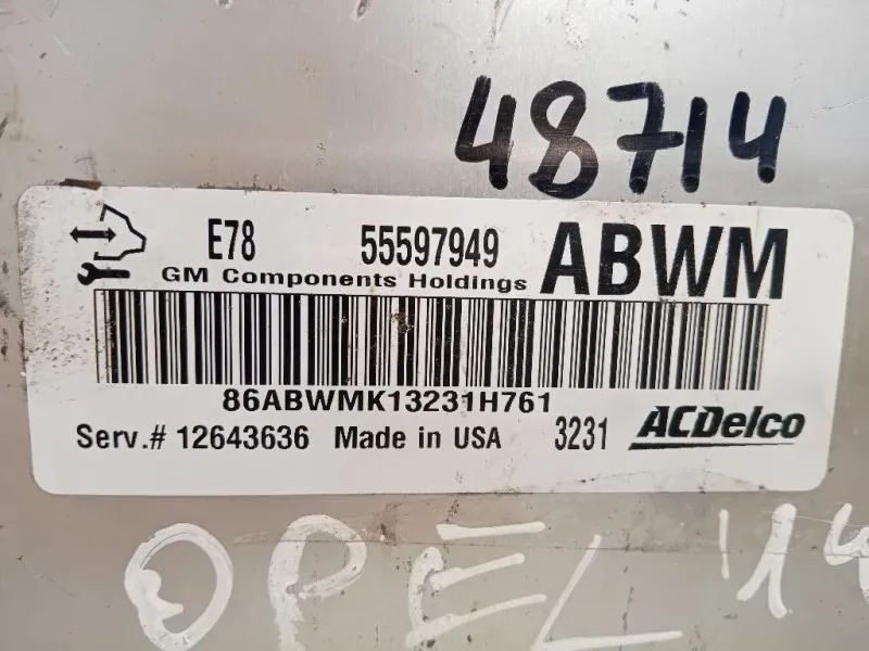 Centralina Iniezione 55597949 Opel Corsa D 2011