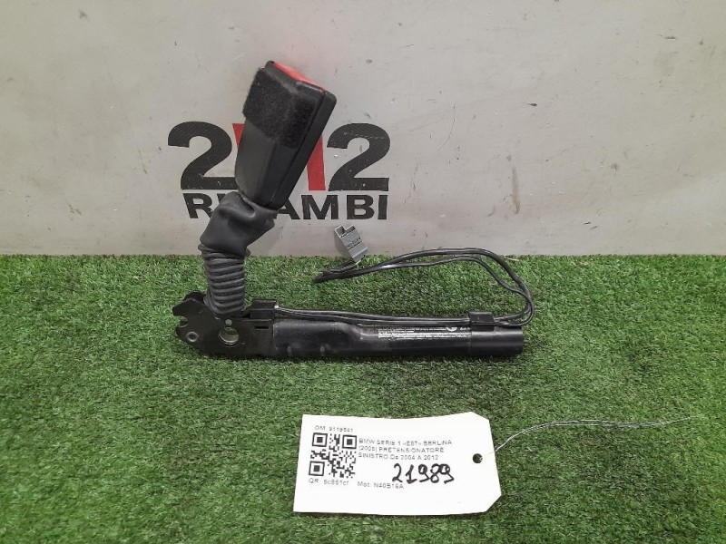 Pretensionatore Sinistro 9119541 Bmw Serie 1 E87 Berlina 2005