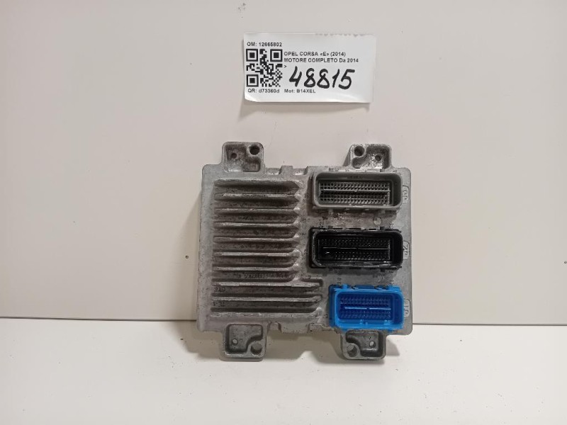 Centralina Iniezione 12665802 Opel Corsa E 2014