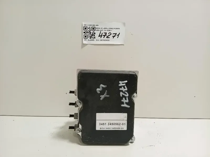 Pompa ABS ANT 0 265 950 489 34513450562 34523450606 Bmw X3 E83 2004