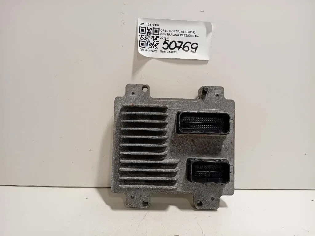 Centralina Iniezione 12679197 Opel Corsa E 2014