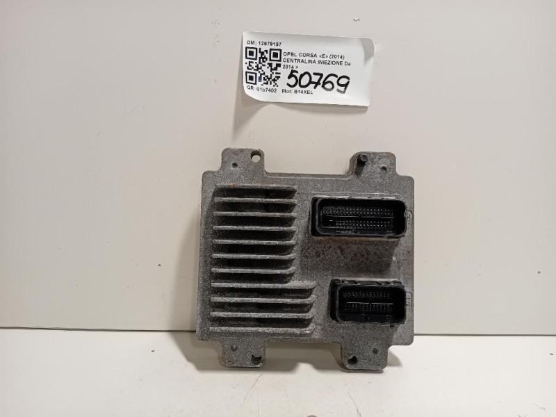 Centralina Iniezione 12679197 Opel Corsa E 2014