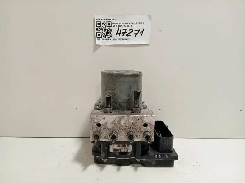 Pompa ABS ANT 0 265 950 489 34513450562 34523450606 Bmw X3 E83 2004