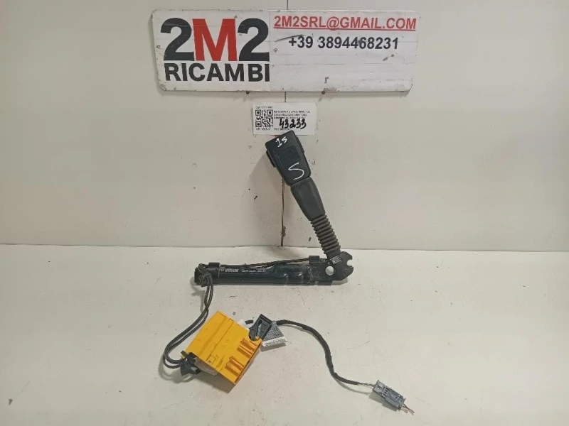 Pretensionatore Sinistro 7213563 Bmw Serie 1 F20 Berlina 2012