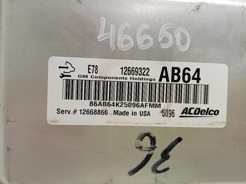 Centralina Iniezione 12669322 Opel Corsa E 2014