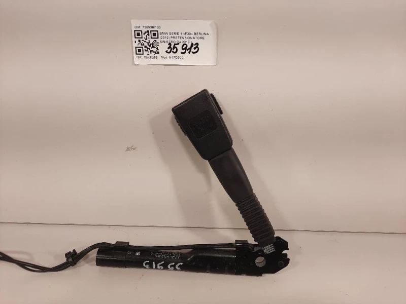 Pretensionatore Sinistro 7259387 03 Bmw Serie 1 F20 Berlina 2012