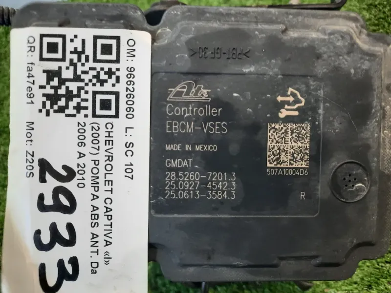 Pompa ABS ANT 96626060 Chevrolet Captiva I 2007