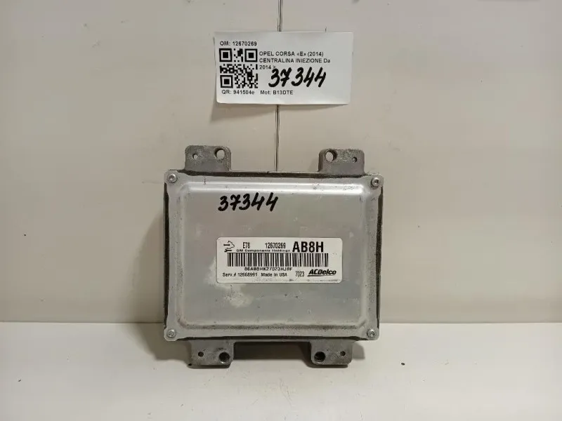 Centralina Iniezione 12670269 Opel Corsa E 2014