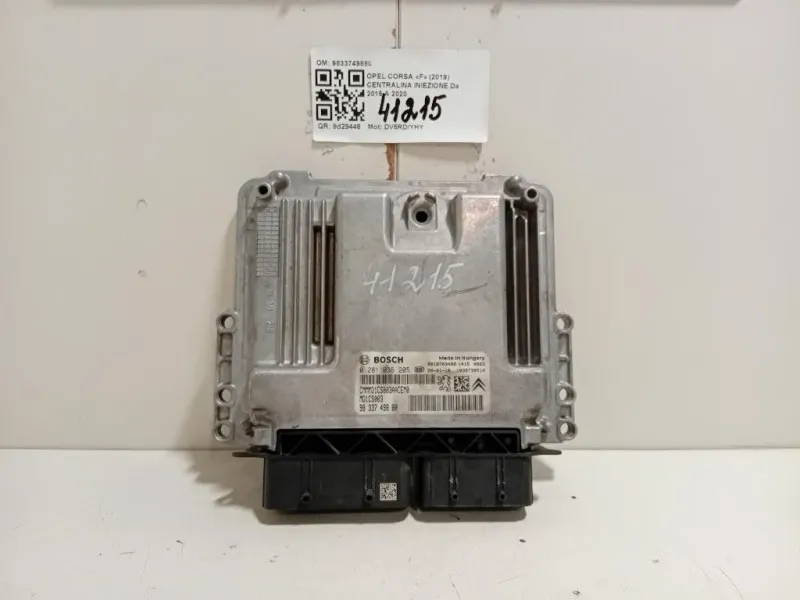 Centralina Iniezione 9833749880 Opel Corsa F 2019