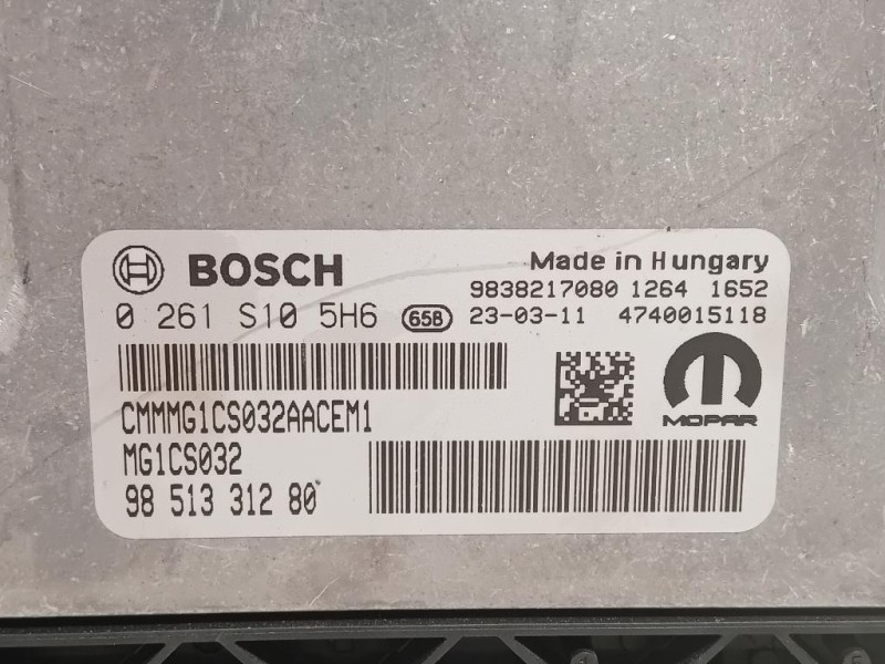 Centralina Iniezione 9851331280 Opel Corsa F 2019