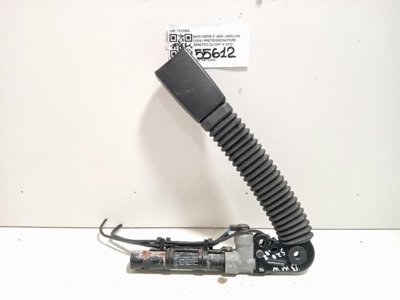 Pretensionatore Sinistro 7210888 Bmw Serie 5 E60 Berlina 2004