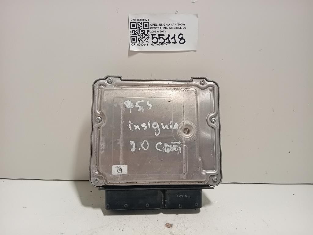 Centralina Iniezione 55585024 Opel Insignia A 2009